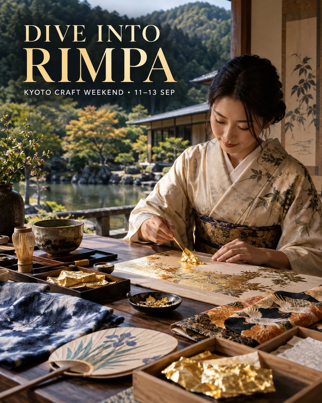 ROKU KYOTO Dive into RIMPA 2026 editorial graphic